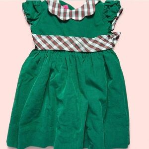 Claire and Charlie smocked dress